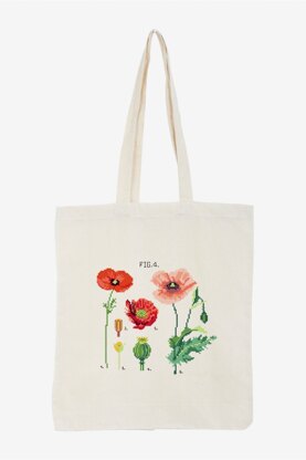 DMC Botanical Poppies - PAT1381 - Downloadable PDF