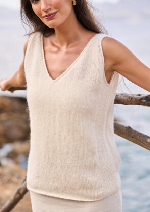 Twilight Top in MODE at Rowan Alpaca Cotton PDF