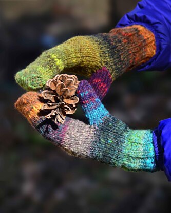 Top-Down Mittens