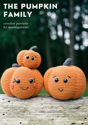 Cute Pumpkin Family