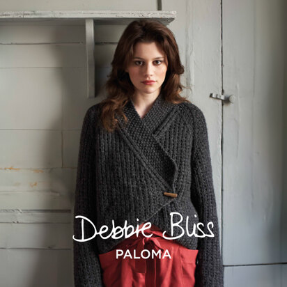 Sienna Jacket - Jacket Knitting Pattern For Women in Debbie Bliss