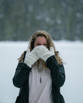 Falling Bobbles Mittens