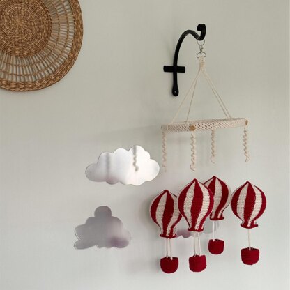 Hot Air Balloon and Mobile - Up, Up and Away