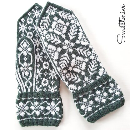 Dad's Selbu Mittens