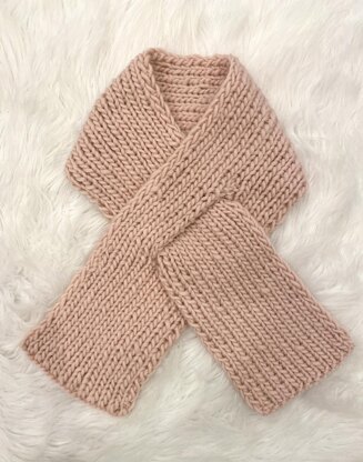 Pink Ribbon Scarf