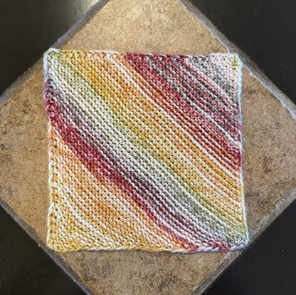 Not Your Grandma's Dishcloth - a loom knit pattern