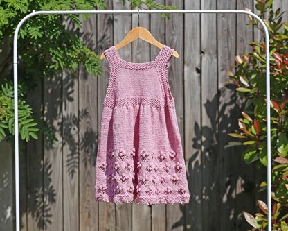 P26 Sundress with Bobble Flowers
