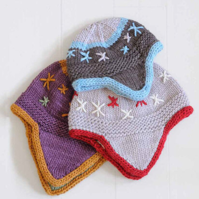 Addi Zig Zag Hat PDF Machine-knitting PATTERN Child and Adult Hat