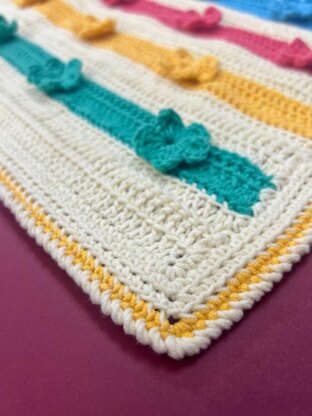 Between the Petals Baby Blanket