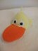 Duck, hand puppet