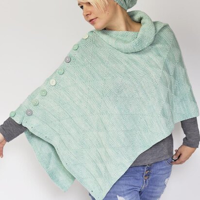 Triangle Texture Poncho