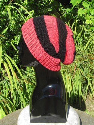 Big Stripe Slouch Hat