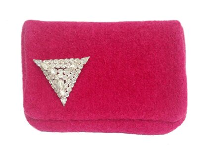 RYTA Felted Clutch Handbag