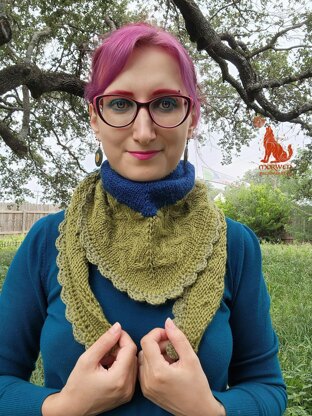 "New Grass" shawl
