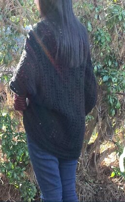 Easy Mesh Crochet Shrug Cardigan