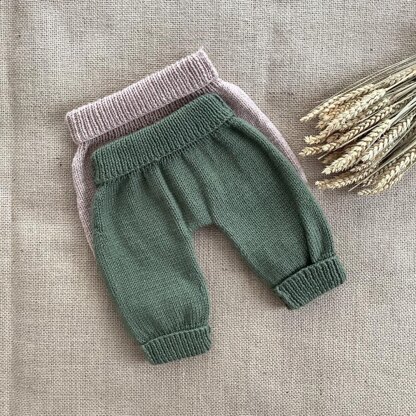 Hand Knit Kanoko Pants for Baby - EvinOK