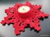 Candle Holder "Melting Snowflake"