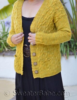 SweaterBabe 287 Amber Cardigan PDF