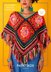 Paintbox Yarns Flower Patch Poncho PDF (Free)