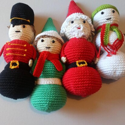 Christmas Amigurumi Set