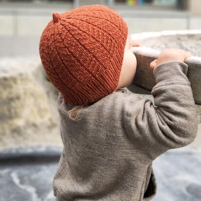 Little Pumpkin Hat - knitting pattern