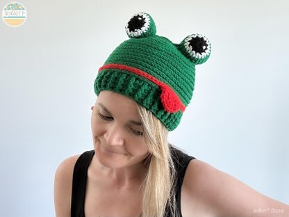 Lotus The Frog Hat