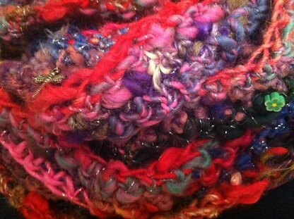 Handspun Sugar Rush Delights Scarf