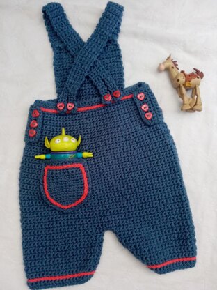 Baby Denim Dungarees