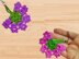 Crochet Flower Keychain – PDF Pattern + Video Tutorial