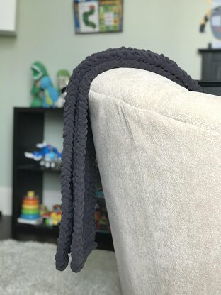 Quick and Easy Chunky Blanket