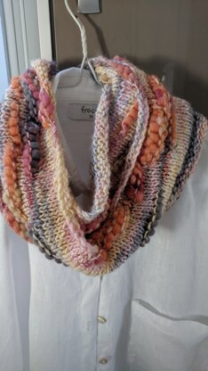 Infinity scarf.