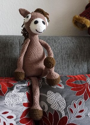 Crochet Pattern Long Legged Horse Galoppi!