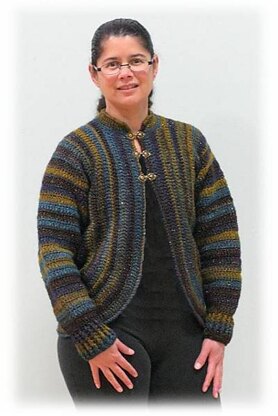 C476-Aurora Borealis Cardigan