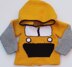 Bulldozer Toddler Hoodie