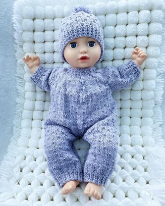 P125 Dolls Bodysuit and Hat