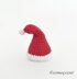 Henry's Santa Hat Amigurumi Crochet Pattern by erinmaycrochet