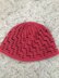 Short crochet cotton cap for adults