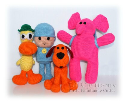 Pocoyo and Friends Crochet Pattern