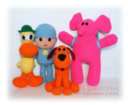 Pocoyo and Friends Crochet Pattern