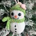 Christmas Snowman Ornament