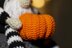 Halloween Gnome Crochet Toy With Pumpkim And Spider