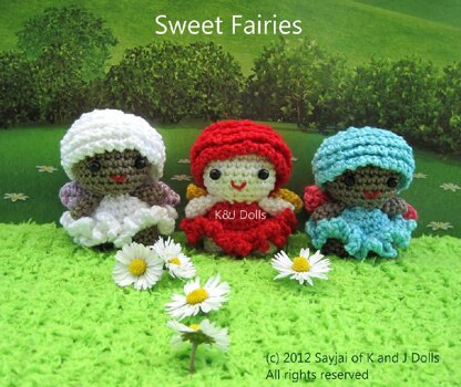 Sweet Fairy Dolls Amigurumi Crochet Pattern
