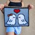 Kissing Ghosts Tapestry