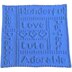 Precious Words One-Piece Baby Blanket