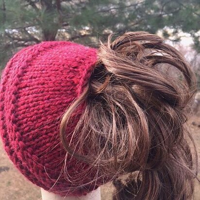 Messy Bun Hat