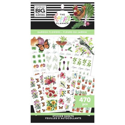 The Happy Planner Garden Florals 30 Sheet Sticker Pad