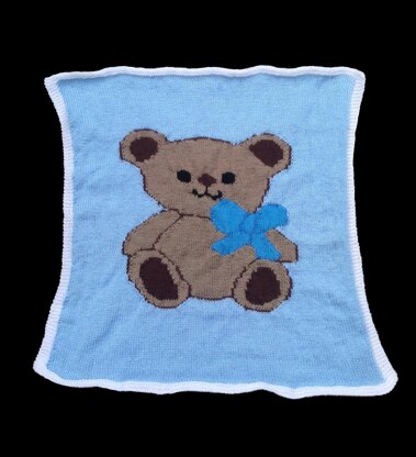 Teddy Baby Hooded Pram Set