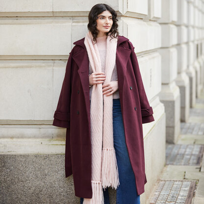 Kayla Scarf + Snood in MODE at Rowan Softest Alpaca - Downloadable PDF