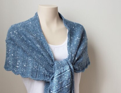 Tweedy Shawl