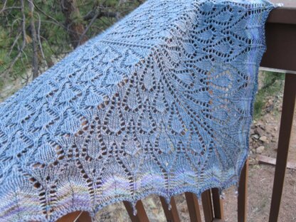 Raindrop Shawl